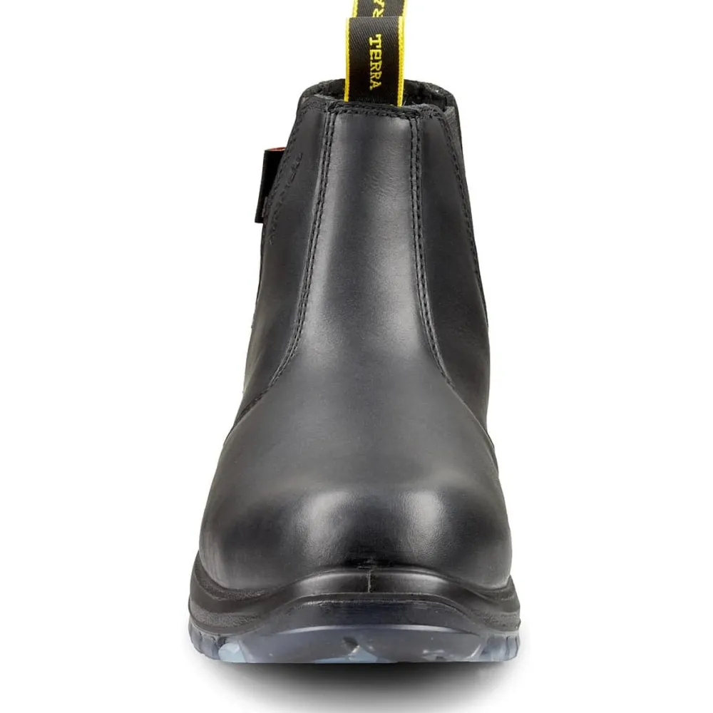 Terra Men's Murphy 6" Comp Toe Pull On WP Safety Work Boot -- R4NRBK