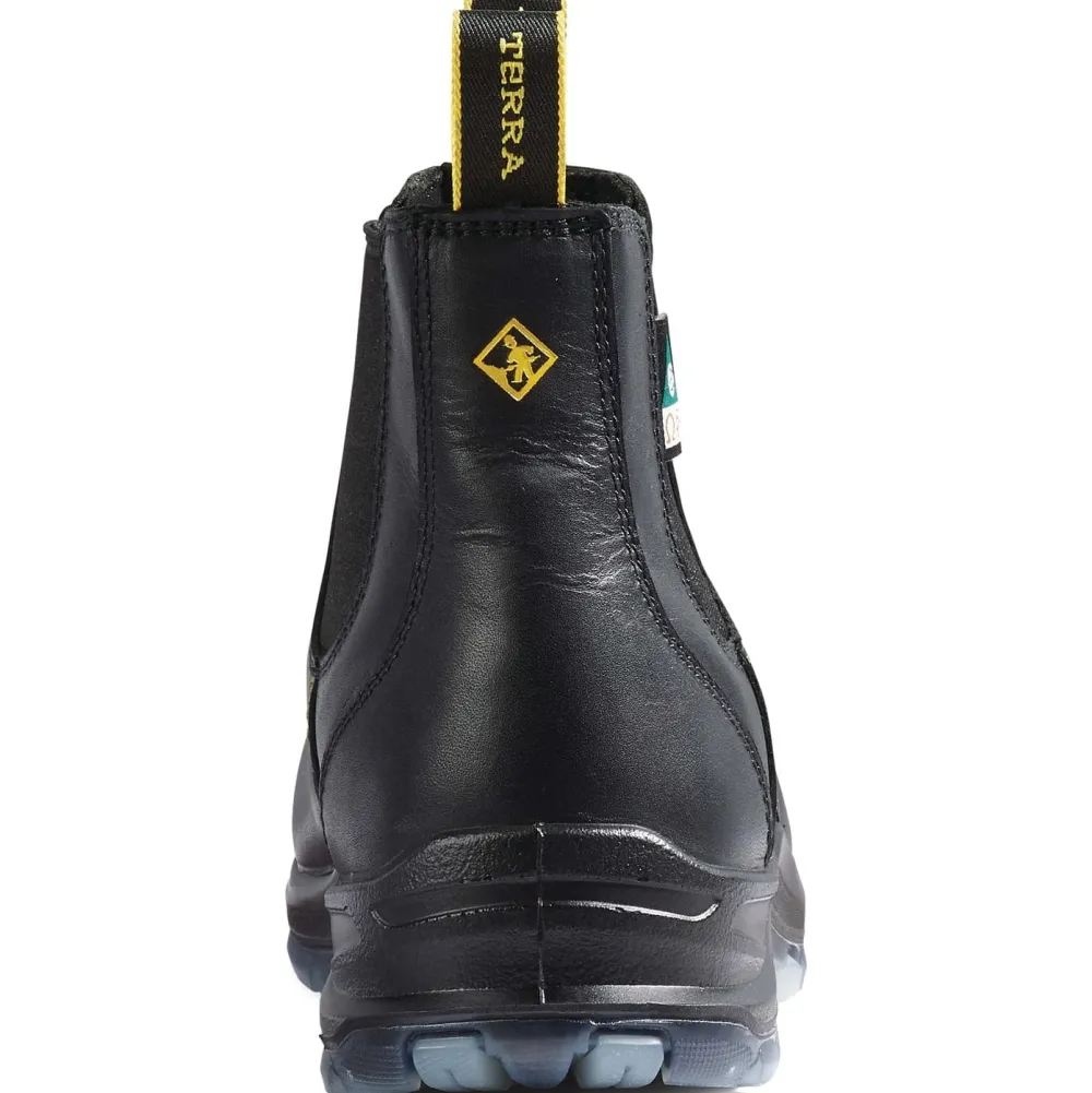 Terra Men's Murphy 6" Comp Toe Pull On WP Safety Work Boot -- R4NRBK