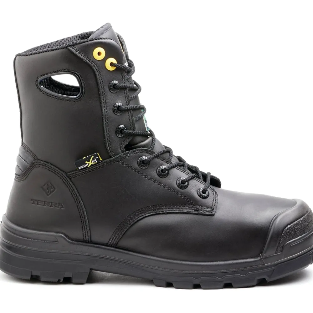 Terra Men's Paladin 8" Comp Toe WP Met Guard Work Boot -- R2988B