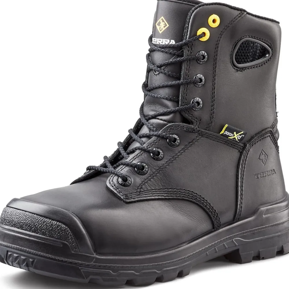Terra Men's Paladin 8" Comp Toe WP Met Guard Work Boot -- R2988B