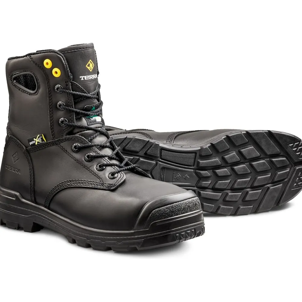 Terra Men's Paladin 8" Comp Toe WP Met Guard Work Boot -- R2988B