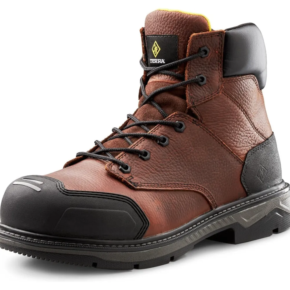 Terra Men's Patton 6" AT Waterproof Safety Work Boot -- 4NS6BN