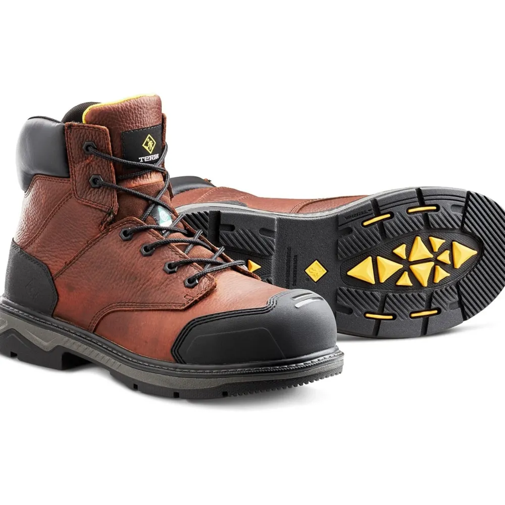 Terra Men's Patton 6" AT Waterproof Safety Work Boot -- 4NS6BN