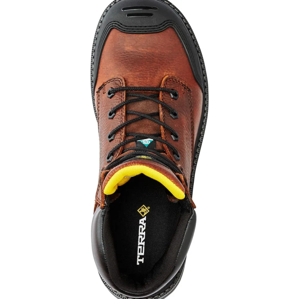 Terra Men's Patton 6" AT Waterproof Safety Work Boot -- 4NS6BN