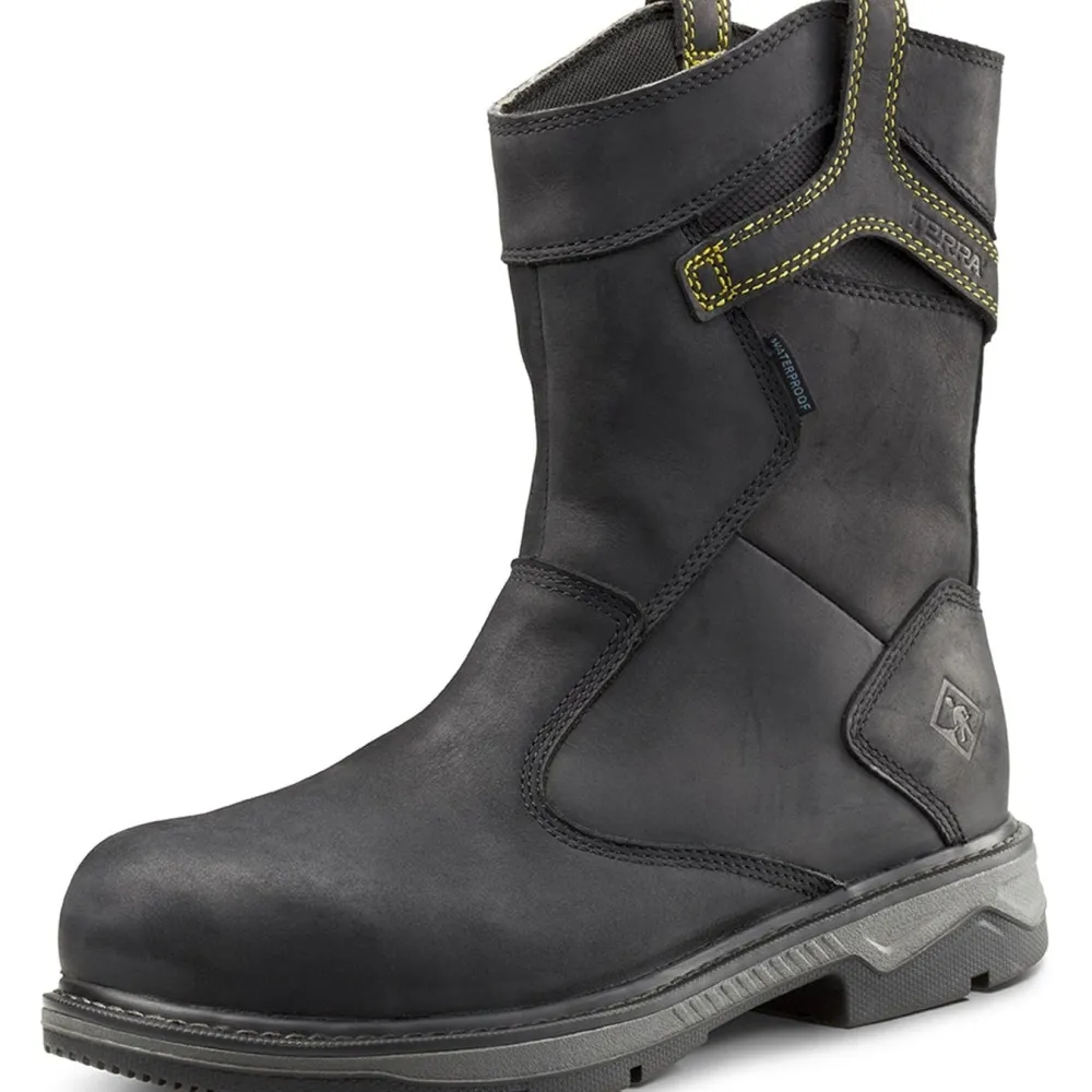 Women Terra Men's Patton AT Waterproof Pull-On Safety Work Boot -- 4TCBBK