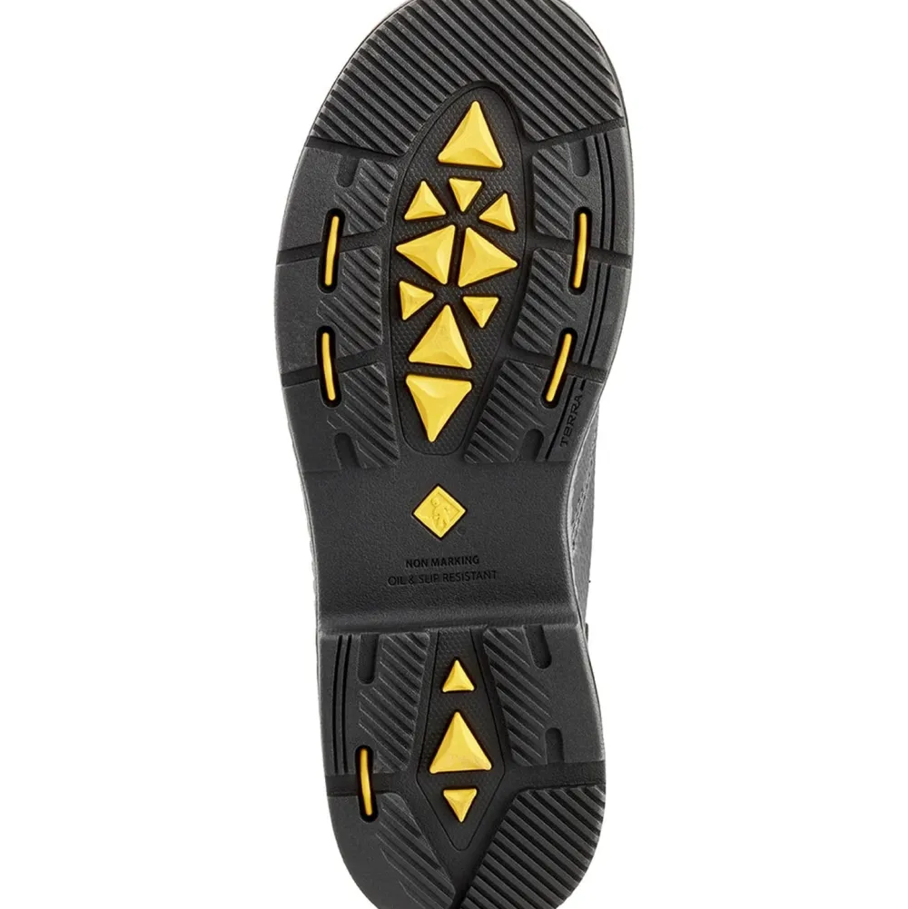 Women Terra Men's Patton AT Waterproof Pull-On Safety Work Boot -- 4TCBBK