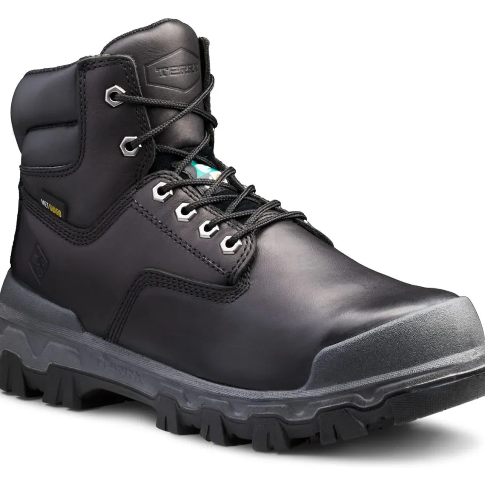 Terra Men's Sentry 2020 6" Comp Toe WP Safety Work Boot -- 4NRWBK