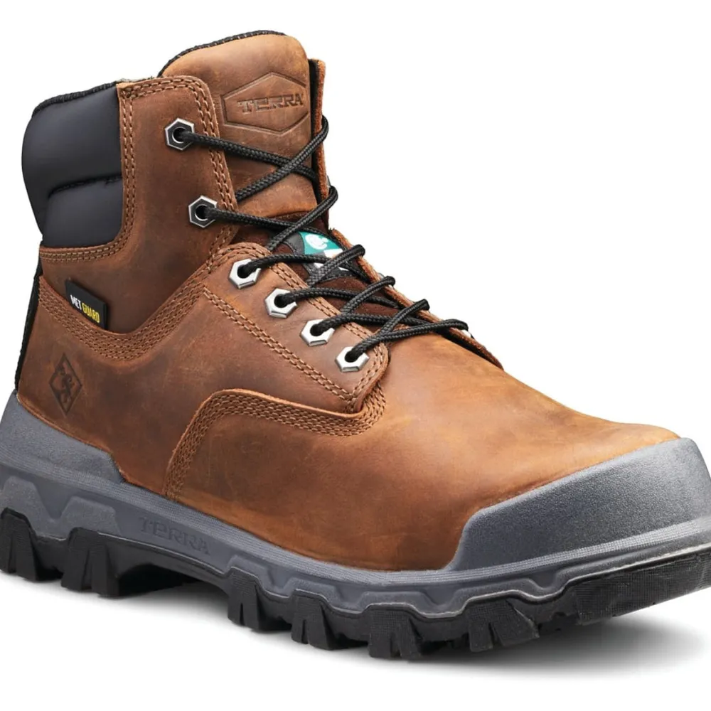 Terra Men's Sentry 2020 6" Comp Toe WP Safety Work Boot -- R4NWBN