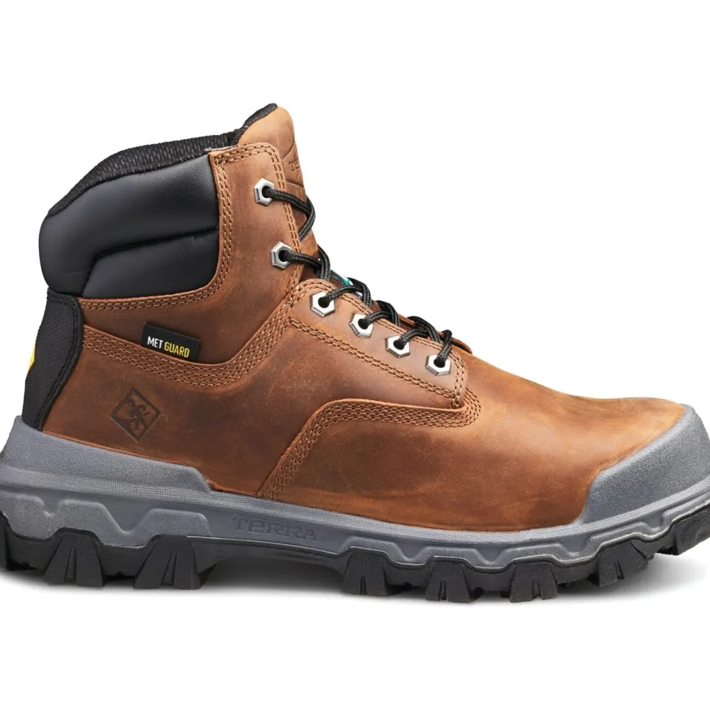 Terra Men's Sentry 2020 6" Comp Toe WP Safety Work Boot -- R4NWBN