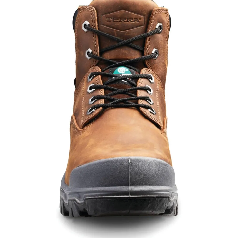 Terra Men's Sentry 2020 6" Comp Toe WP Safety Work Boot -- R4NWBN