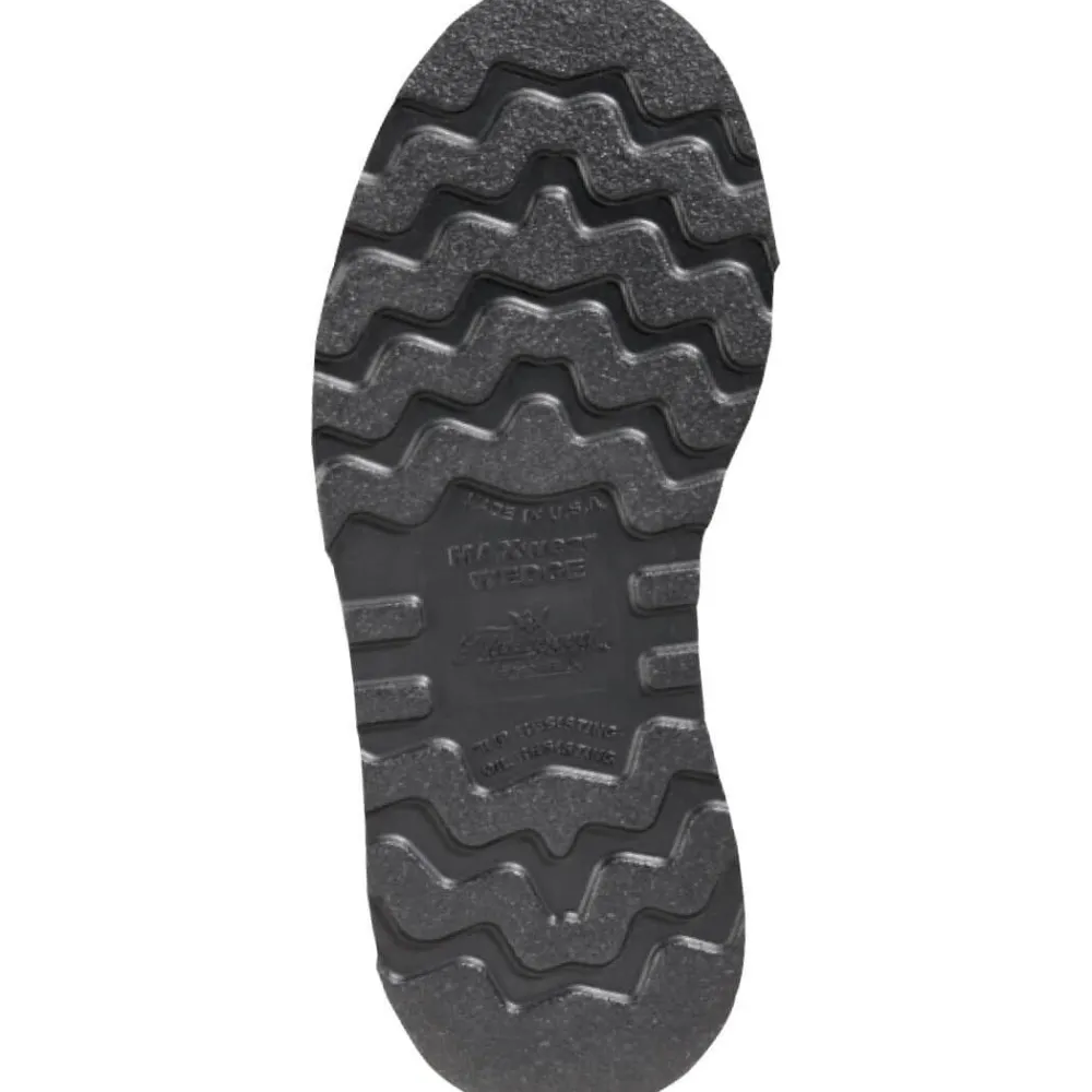 Women Thorogood Men's American Heritage Midnight 6" Soft Toe USA Made Wedge Work Boot - 814-6206
