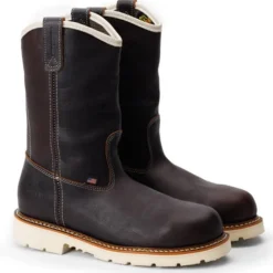 Women Thorogood Men's American Heritage 11" Steel Toe WP USA Made Work Boot- 804-4939