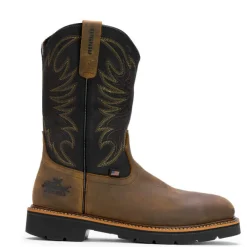 Thorogood Men's American Heritage 11" Steel Toe WP Western USA Made Work Boot - 804-4330