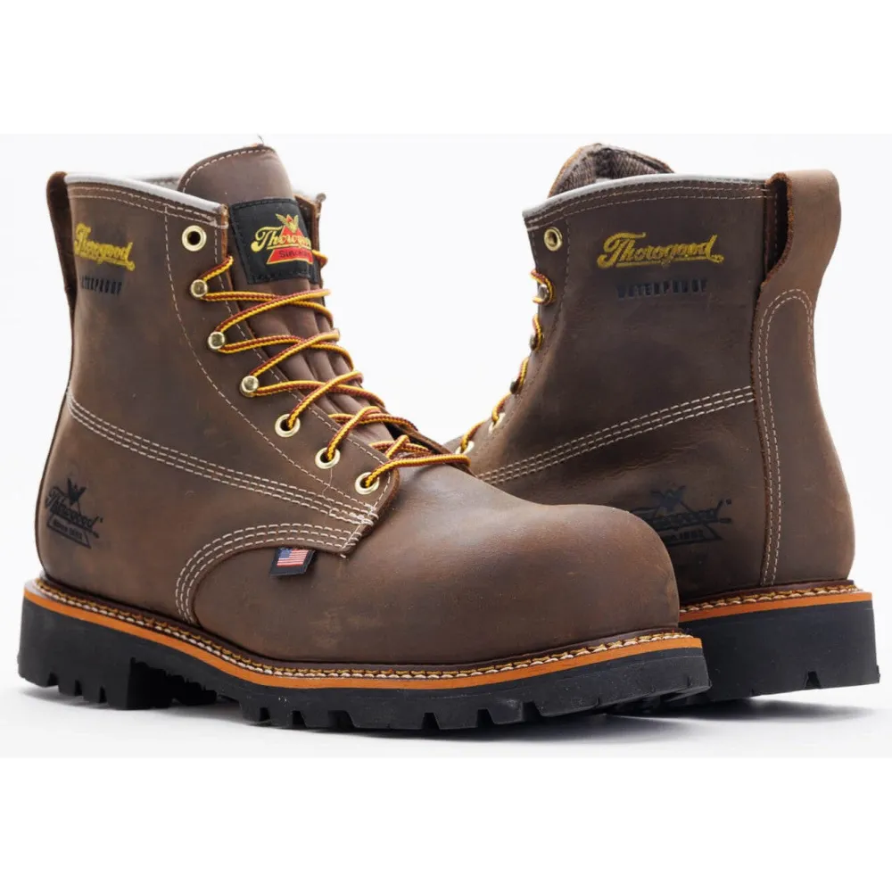Thorogood Men's American Legacy 6" Comp Toe WP Work Boot -Horse- 804-4148