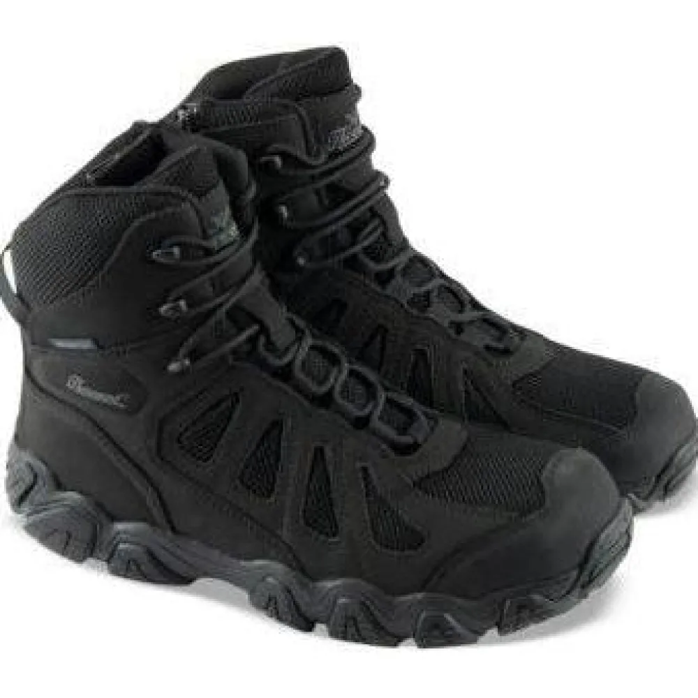 Women Thorogood Men's Crosstrex 6" WP Side-Zip Work Boot - - 834-6295