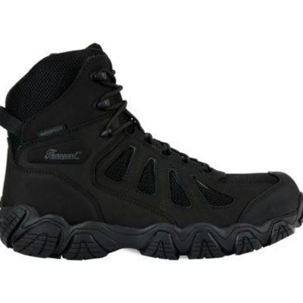 Women Thorogood Men's Crosstrex 6" WP Side-Zip Work Boot - - 834-6295