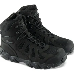 Women Thorogood Men's Crosstrex 6" Safety Toe Side Zip WP Hiker - 804-6290