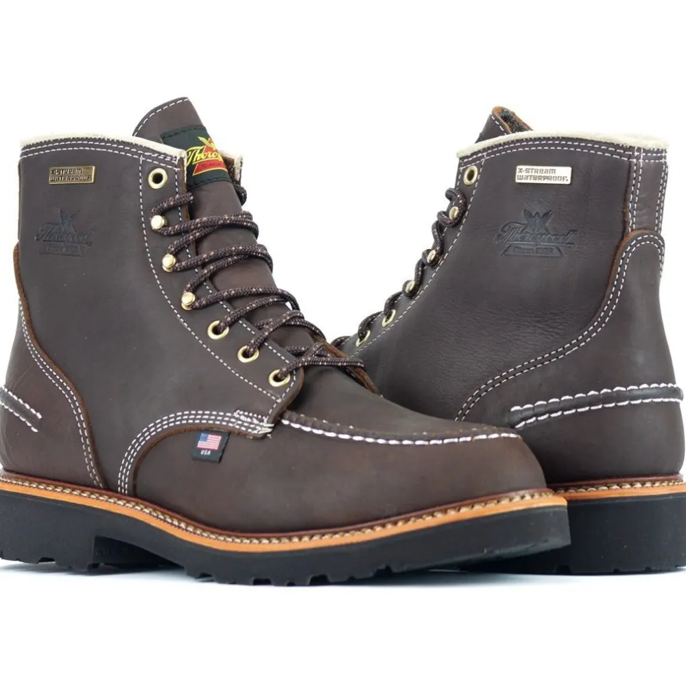 Thorogood Men's Flyway 6" USA Made WP Work Boot - - 814-4140