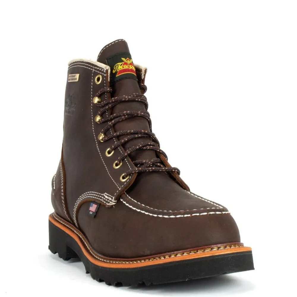 Thorogood Men's Flyway 6" USA Made WP Work Boot - - 814-4140