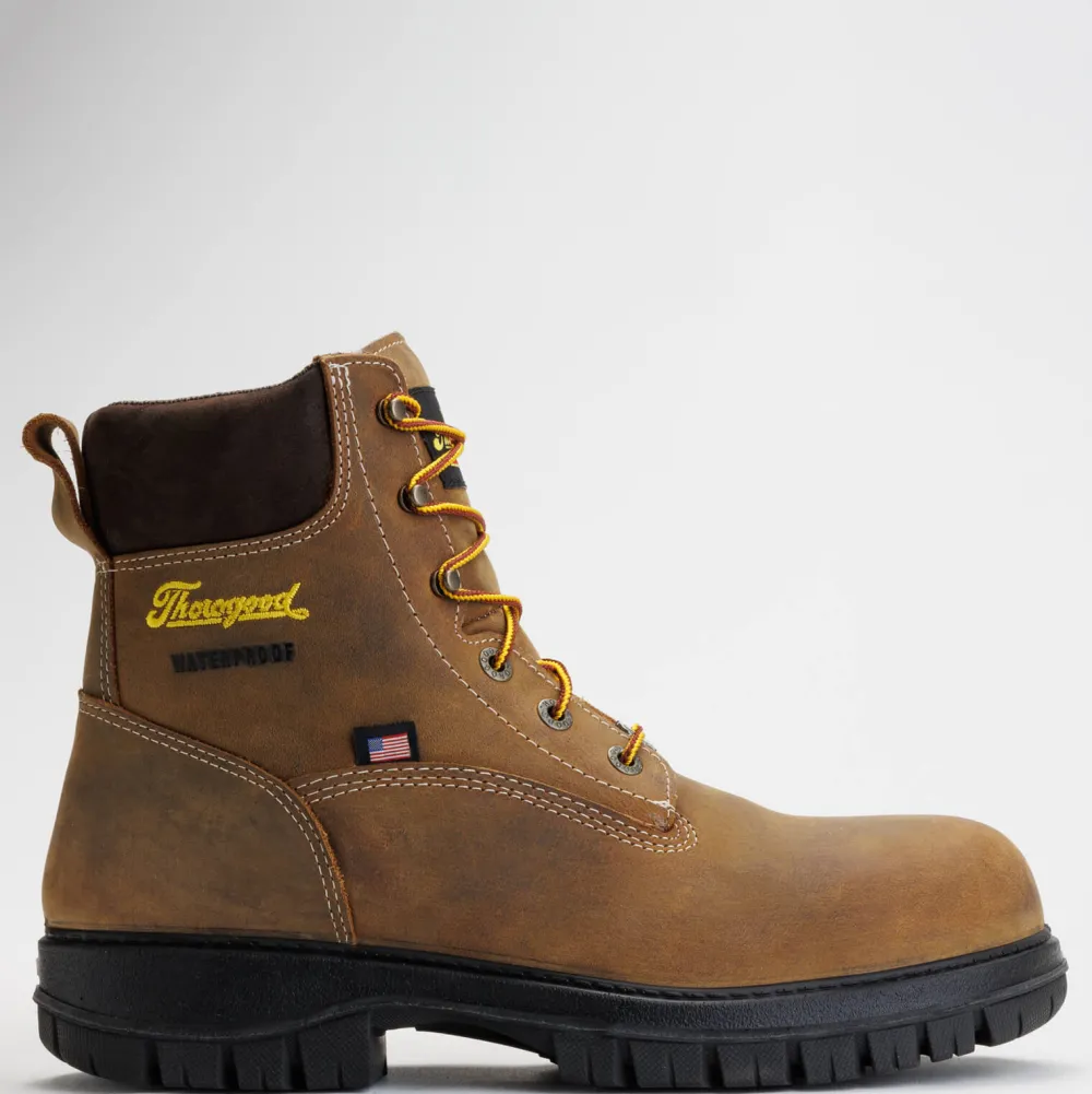 Thorogood Men's Genesis Series 6" Safety Toe WP Work Boot -- 804-4149
