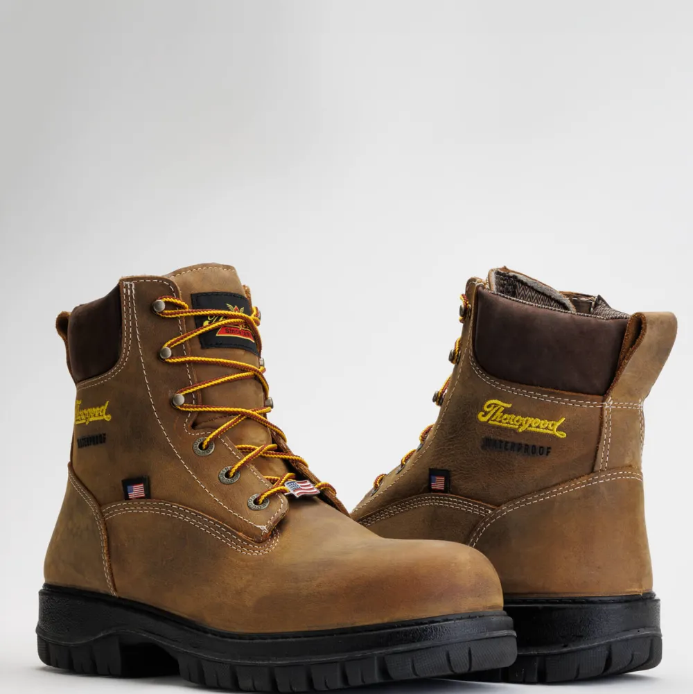 Thorogood Men's Genesis Series 6" Safety Toe WP Work Boot -- 804-4149