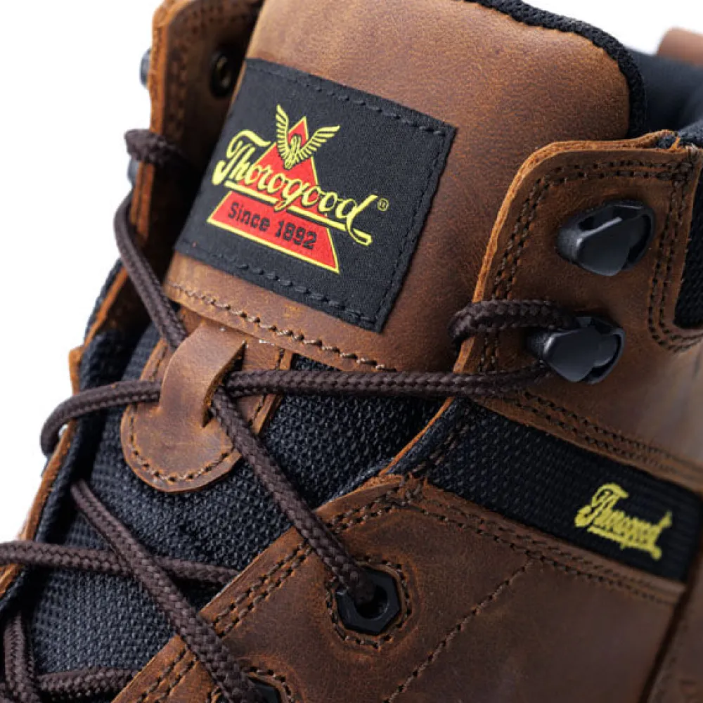 Thorogood Men's Job Site Series 6" Comp Toe WP Work Boot -Horse- 804-4143