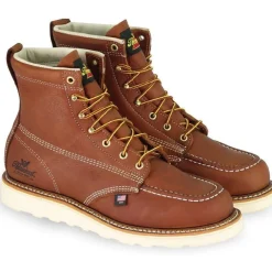 Women Thorogood Men's USA Made Amer. Heritage 6" Stl Toe Wedge Work Boot 804-4200