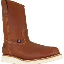 Women Thorogood Men's USA Made Amer Heritage Stl Toe Wel Wedge Work Boot 804-4205