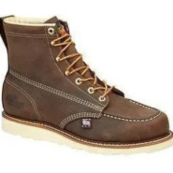 Women Thorogood Men's USA Made Amer. Heritage 6" Moc Toe Wedge Work Boot 814-4203