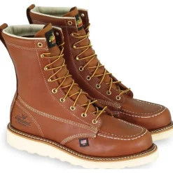 Women Thorogood Men's USA Made Amer. Heritage 8" Stl Toe Wedge Work Boot 804-4208