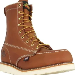 Women Thorogood Men's USA Made Amer. Heritage 8" Stl Toe Wedge Work Boot 804-4208