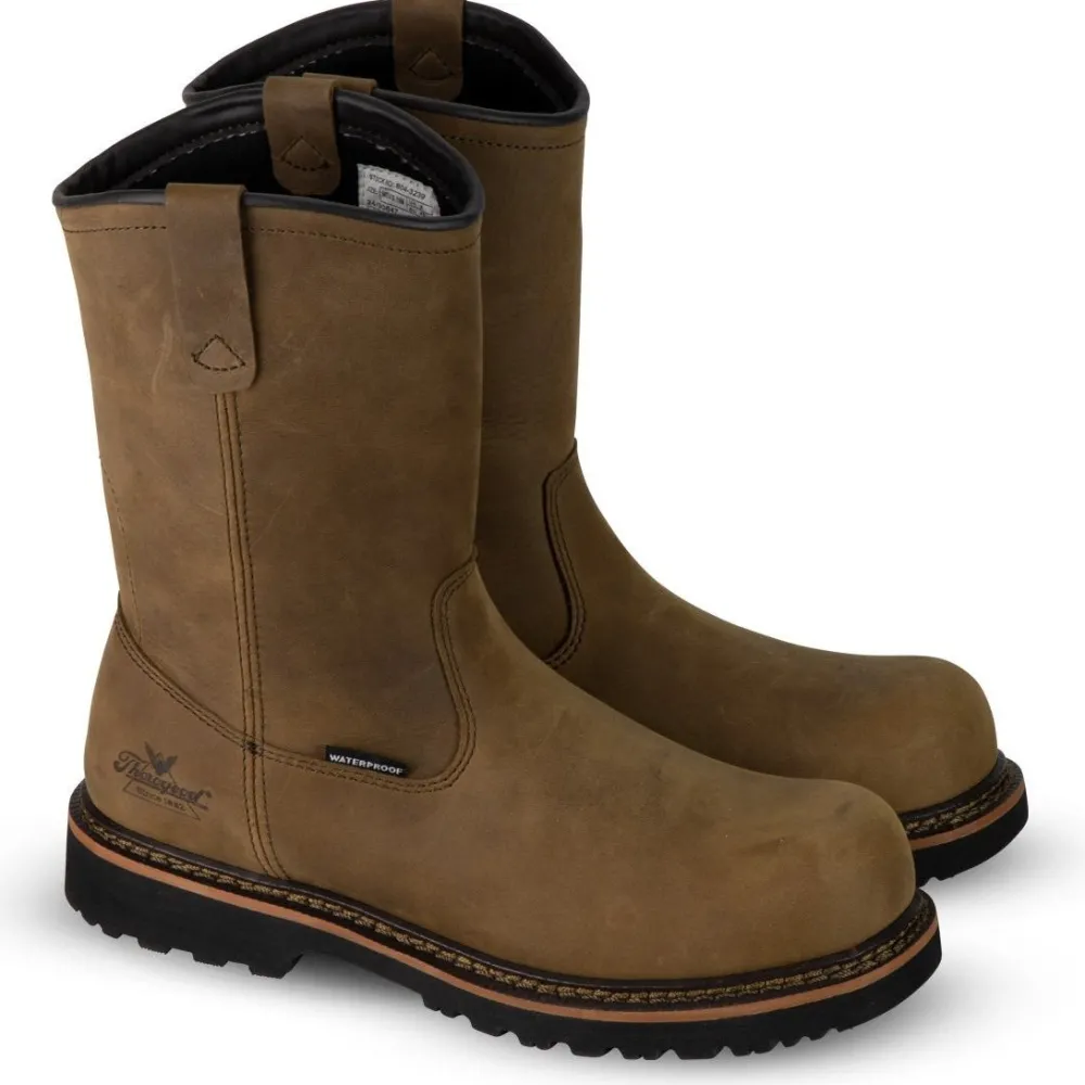 Women Thorogood Men's Wellington V-Series 11" Comp Toe WP Work Boot- 804-3239