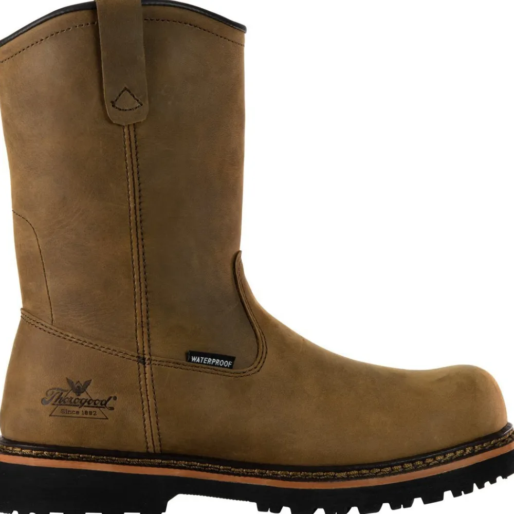 Women Thorogood Men's Wellington V-Series 11" Comp Toe WP Work Boot- 804-3239