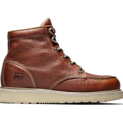 Women Timberland Pro Men's Barstow Wedge 6" Soft Toe Work Boot - TB089647214