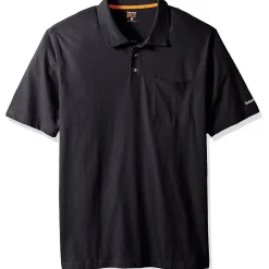 Timberland Pro Men's Base Plate Blended Short Sleeve Work Polo - Dark - TB0A1HP2