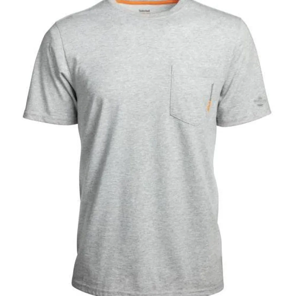 Timberland Pro Men's Base Plate Blended Short Sleeve T-Shirt - - TB0A1HNSC81