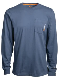 Timberland Pro Men's Base Plate Blended Long Sleeve T-Shirt - Vintage - TB0A1HVN432