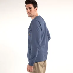 Timberland Pro Men's Base Plate Blended Long Sleeve T-Shirt - Vintage - TB0A1HVN432