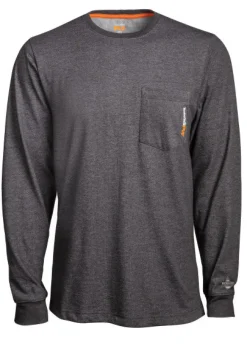 Timberland Pro Men's Base Plate Blended Long Sleeve T-Shirt - - TB0A1HVN013