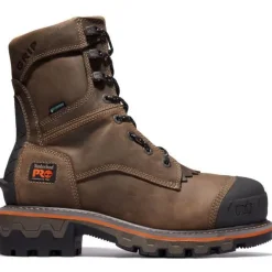 Women Timberland Pro Men's Boondock HD NT Logger Comp Toe WP Work Boot- TB0A29G9214