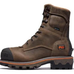 Women Timberland Pro Men's Boondock HD NT Logger Comp Toe WP Work Boot- TB0A29G9214