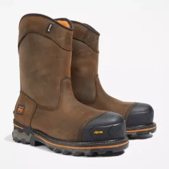 Women Timberland Pro Men's Boondock WP Comp Toe Wellington Work Boot TB0A4499214