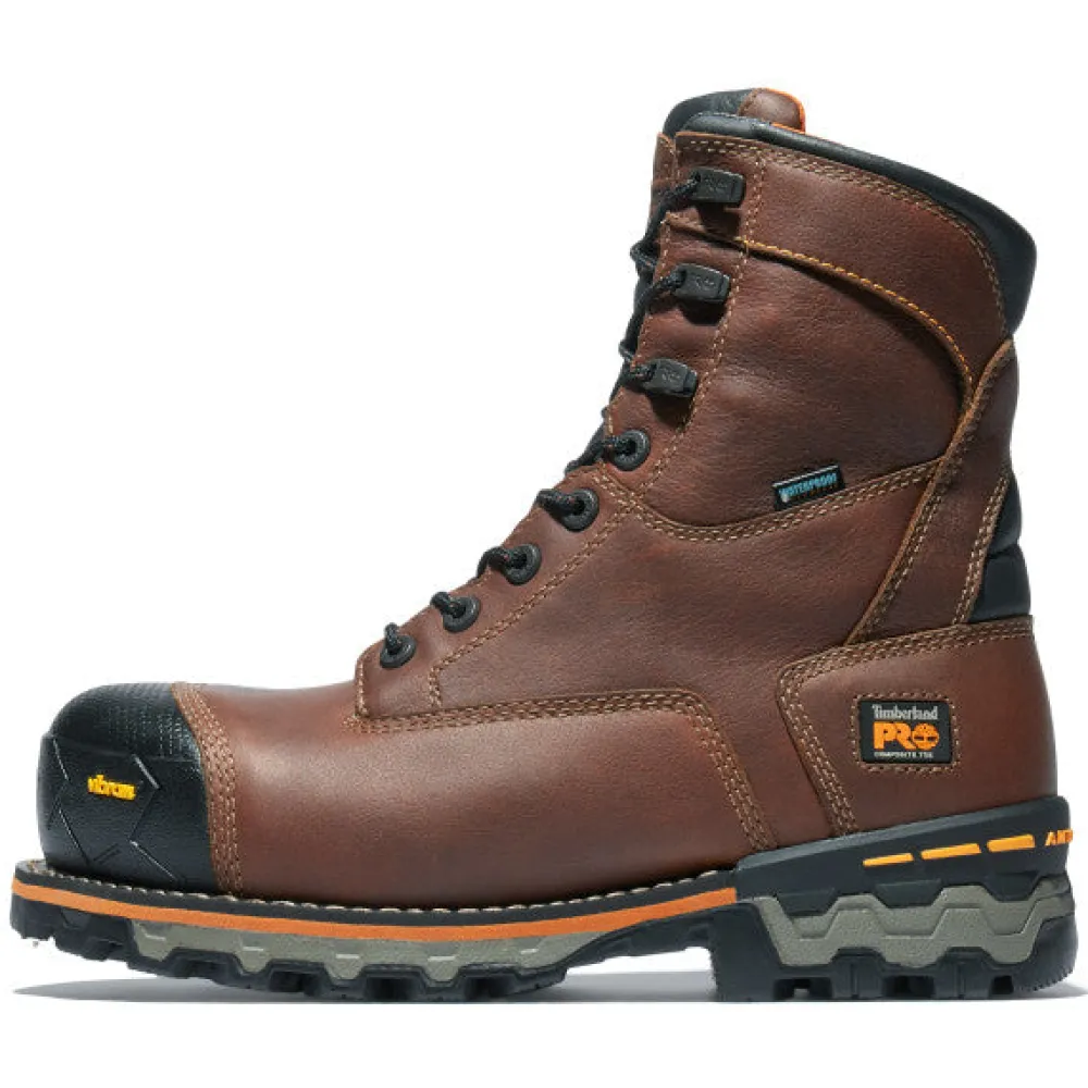 Timberland Pro Men's Boondock 8" Comp Toe WP Work Boot -- TB189646214