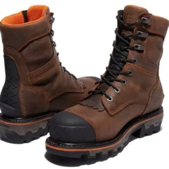 Women Timberland Pro Men's Boondock HD Comp Toe WP 400G Logger Work Boot - TB1A28SB214