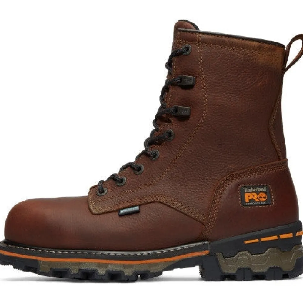 Timberland Pro Men's Boondock 8" Comp Toe WP Work Boot TB11112A210