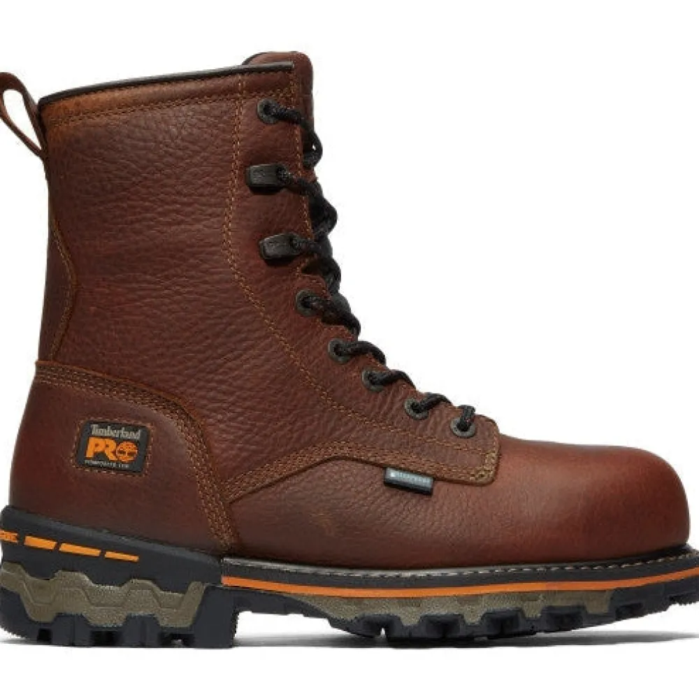Timberland Pro Men's Boondock 8" Comp Toe WP Work Boot TB11112A210