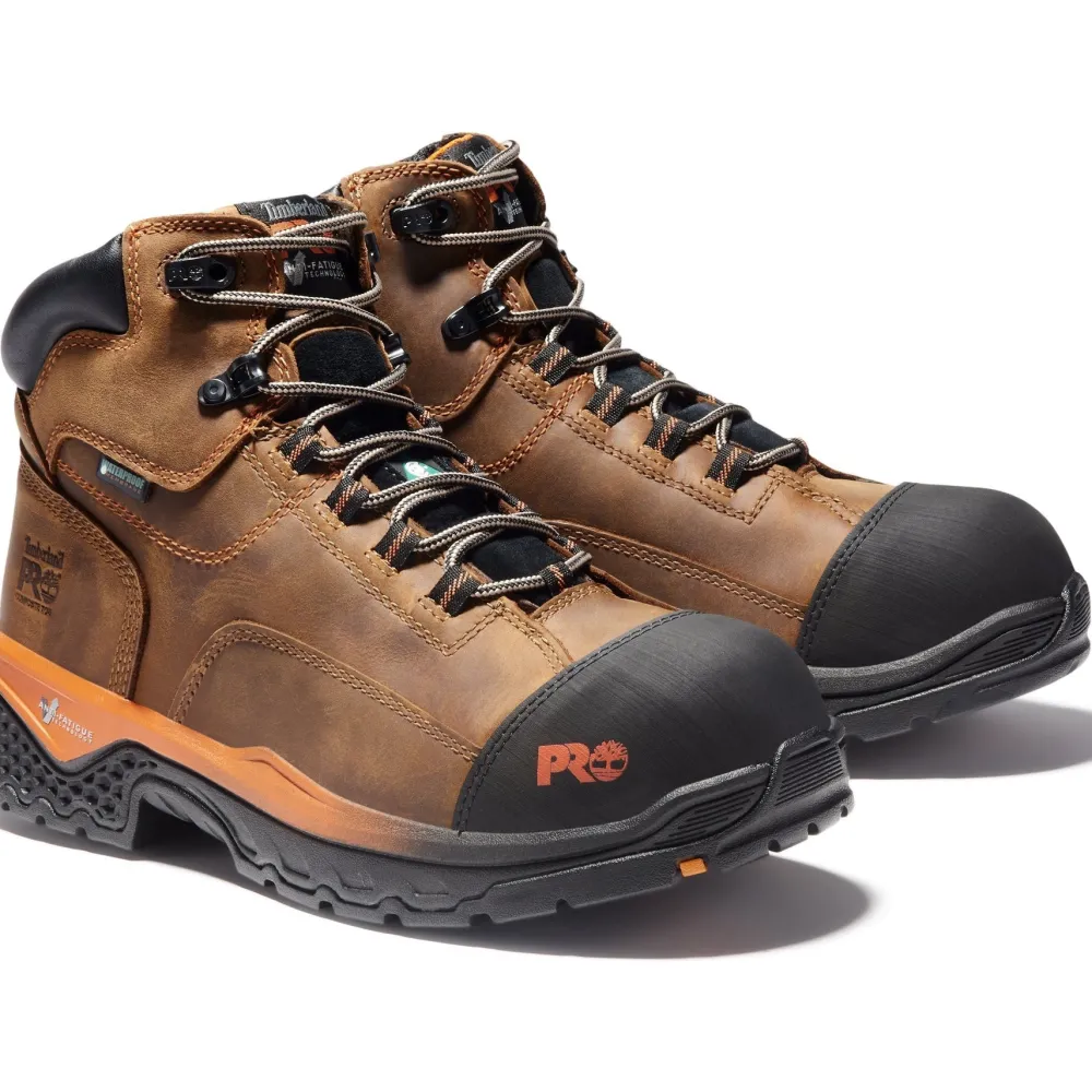 Timberland Pro Men's Bosshog 6" Comp Toe WP Work Boot - TB1A1XK1214