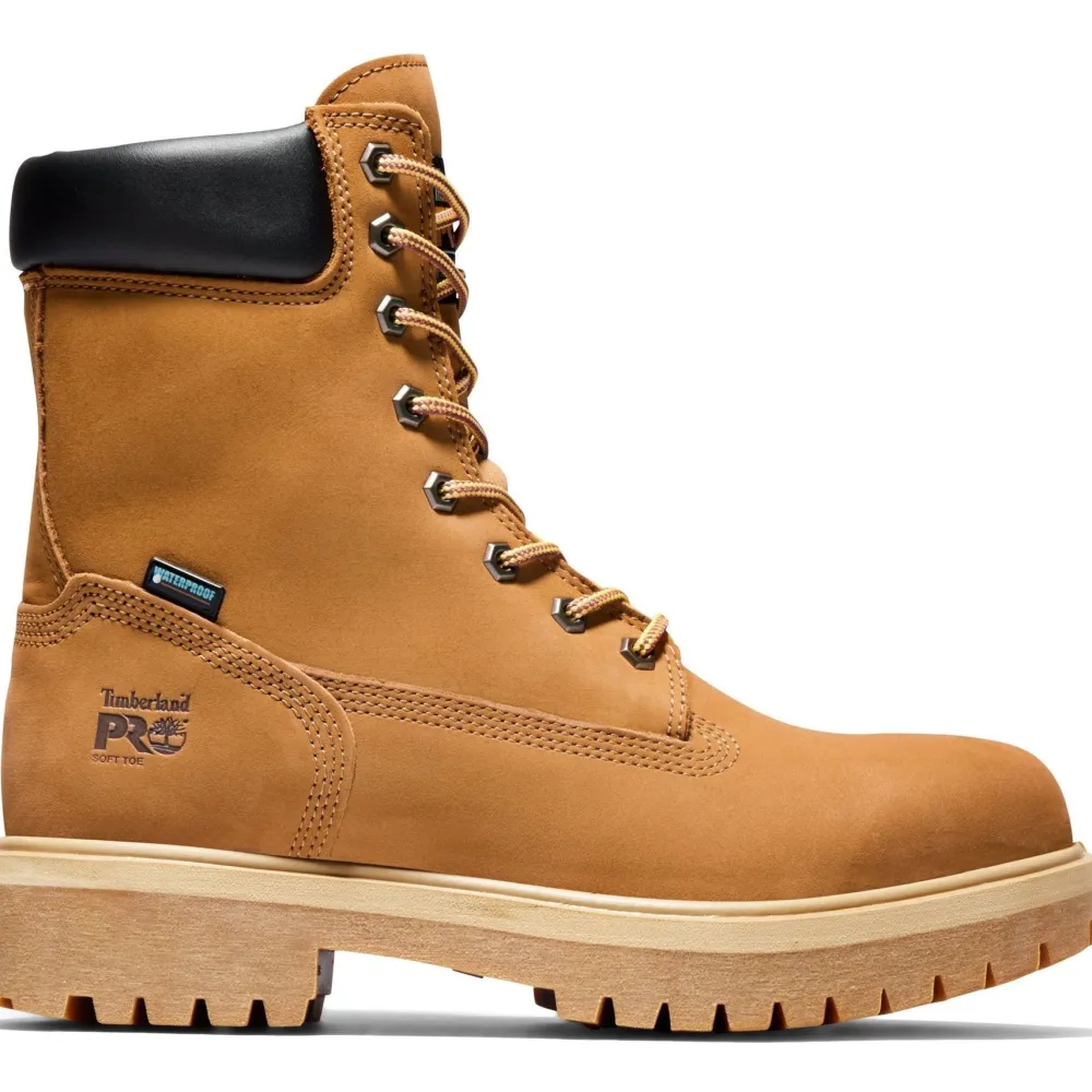 Timberland Pro Men's Direct Attach 8" Soft Toe Ins Work Boot TB026011713