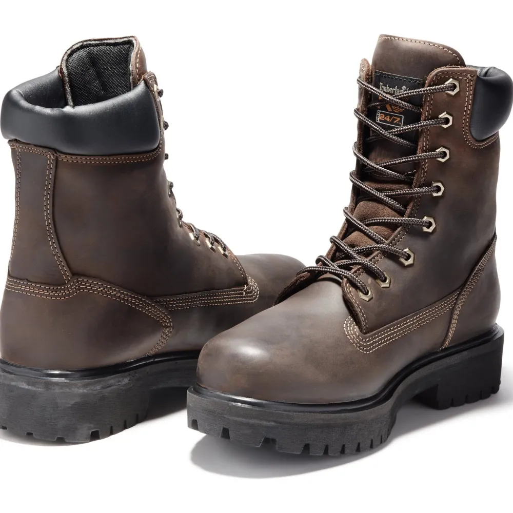 Timberland Pro Men's Direct Attach 8" WP Ins Work Boot - TB038022242