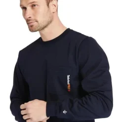 Timberland Pro Men's Flame Resistant Pocket Work T-Shirt - - TB0A23PF410